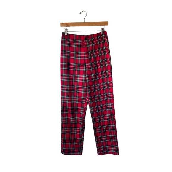 Brandy Melville Tartan Plaid Tilden Pants Size S John Galt Preppy Twee Academia - Picture 2 of 6